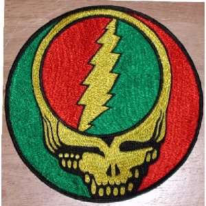   PATCH   Handmade   RASTA COLORS       Steal your face 