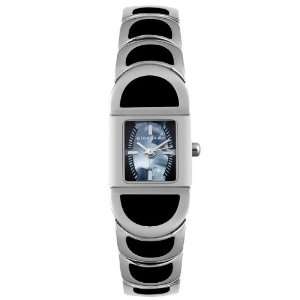  Womens Stainless Steel Gray Pearl Tone Dial: Electronics