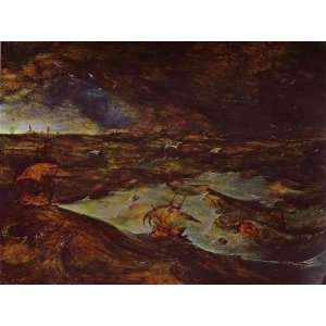 Art, Oil painting reproduction size 24x36 Inch, painting name Storm 
