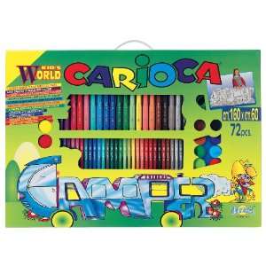    Carioca Maxi Project 72 pieces Activity Kit (Camper) Toys & Games