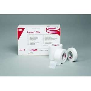  3M Transpore White Surgical Tape    Box of 6    MMM15342 