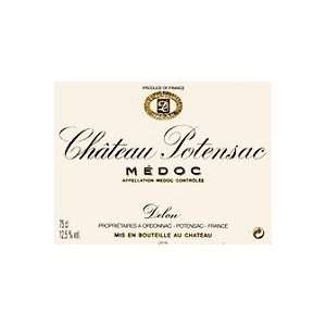  Chateau Potensac Medoc 2008 750ML Grocery & Gourmet Food