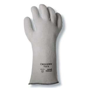   Lined Heat Resistant Gloves With 14 Gauntlet Cuff