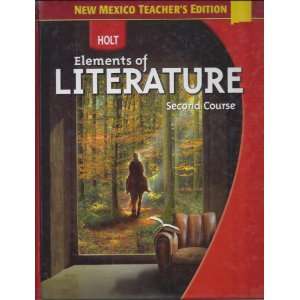 Elements of literature   Second course: Holt: 9780554007755:  