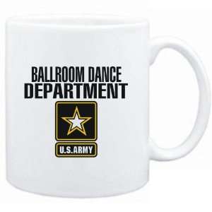  Mug White  Ballroom Dance DEPARTMENT / U.S. ARMY  Sports 