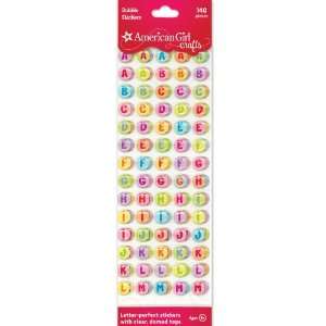    American Girl Crafts Tiny Letters Bubble Stickers Toys & Games