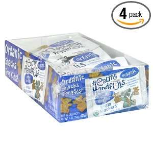 Healthy Handfuls Organic Koala Krackers, Lemon Vanilla, 1 Ounce Bags 
