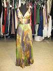 NWT SEAN COLLECTION PROM MULTI COLORED PRINT STYLE 70405 SIZE L HPB 43