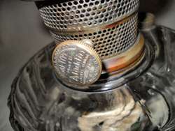 1935 36 ALADDIN CORINTHIAN B 104 KEROSENE OIL TABLE LAMP BLACK 