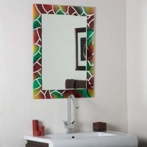  Frameless Mosaic Bathroom and Wall Mirror