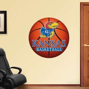  University of Kansas Fathead Wall Graphic Basketball Logo 