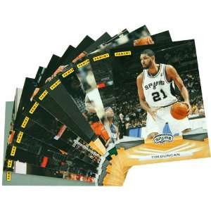San Antonio Spurs 2009 Panini Team Set Collectible Cards
