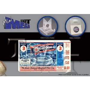  Thats My Ticket New York Mets 1967 World Series Mini Mega 