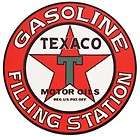 Texaco Filling Station LARGE 25 USA Vintage Style Gas Oil 18g STEEL 