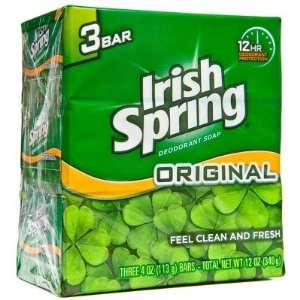  Irish Spring  Soap, Original, 4oz (3 pack) Beauty
