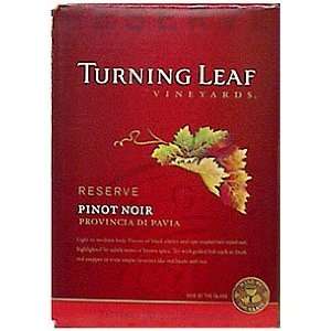 Turning Leaf Pinot Noir 3l Box Grocery & Gourmet Food