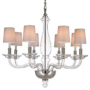  Williams Sonoma Home 8 Arm Blown Glass Chandelier With 