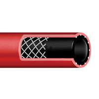 RED RUBBER AIR WATER HOSE MADE IN THE USA 200 PSI  