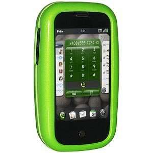 New Amzer Polished Neon Green Snap Crystal Hard Case For Palm Pre Palm 
