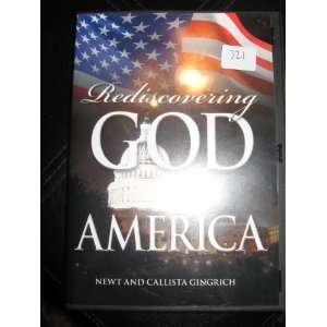   GOD IN AMERICA (ONE DVD) NEWT AND CALLISTA GINGRICH Books