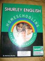 SHURLEY ENGLISH METHOD LEVEL 3 HOMESCHOOL GRAMMAR NEW  