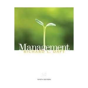  Management (Instructors Edition) (9780324596281) Richard 