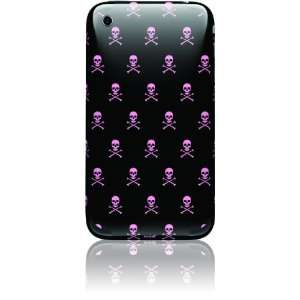 Skinit Protective Skin for iPhone 3G/3GS   Skull and Crossbones   pink