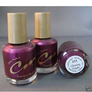  Cm 331 Glowing Purple Nail Polish Lacquer 