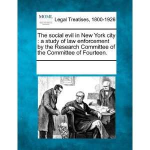  The social evil in New York city a study of law 