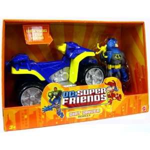   Super Friends Action Figure Vehicle Batman with Dirt Driver: Toys
