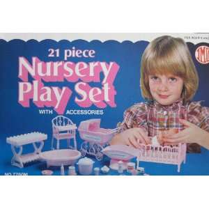  IMCO 21 Piece Nursery Play Set With Accessories (1982 