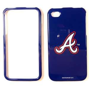  Atlanta Braves Apple iPhone 4 4G 4S Faceplate Case Cover 