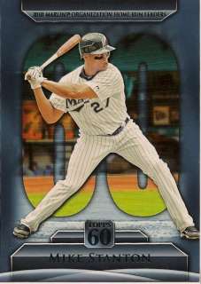 MIKE STANTON—2011 Topps Baseball TOPPS 60—Card T60 62  