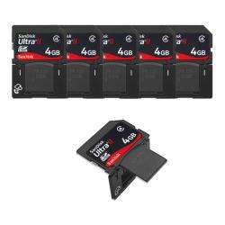   4GB Ultra II SDHC Plus USB Memory Card (Pack of 5)  
