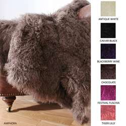 Mongolian Wool Fur Throw Today $323.99