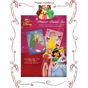  Christmas Disney Princess Poster Paint Set: Toys & Games