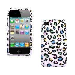Premium iPhone 4/ 4S Colorful Leopard Protector Case  Overstock