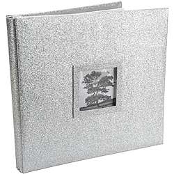 Martha Stewart Glitter Glitter Silver 12x12 Album  Overstock