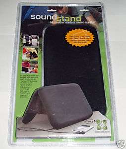 NEW Sound Stand AMPLIFIED Stereo Speaker for iPod,   