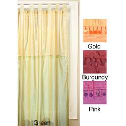   Stripe Sequin and Bead Curtain Panel (India)  