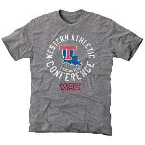   Bulldogs Conference Stamp Tri Blend T Shirt   Ash