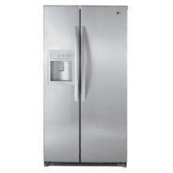 LG 26.5 cubic foot Side by side Titanium Refrigerator  