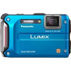 Panasonic Lumix DMC TS4 12.1 Megapixel Compact Camera   Blue 