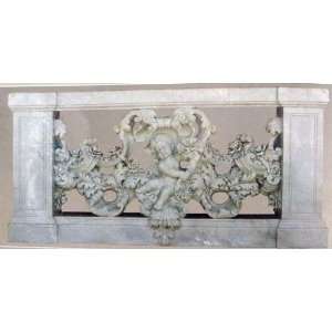   Metropolitan Galleries JBB402 Balustrade Grey Marble: Home & Kitchen