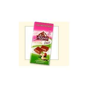  Alpia Diet Milk Hazelnut Chocolate Bars (10   3.5oz Bars 