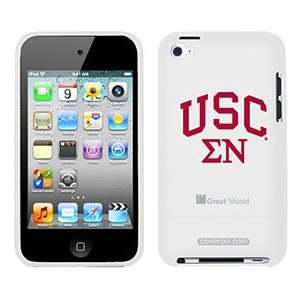  USC Sigma Nu letters on iPod Touch 4g Greatshield Case 