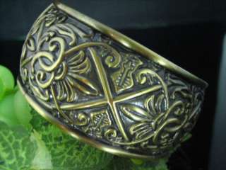 India Style Wide Open Bangle Bracelet Cuff MB051  