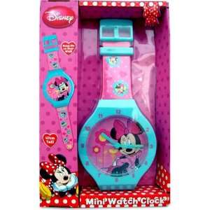  Disney Minnie Mouse Hang Me on Wall Mini Clock: Toys 