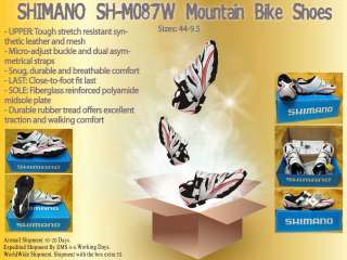   MTB SPD 44 9.5 Size Mountain Bike Bicycle Shoes Worldwide Ship  