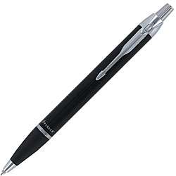 Parker IM Black Barrel Retractable Medium Ballpoint Pen  Overstock 